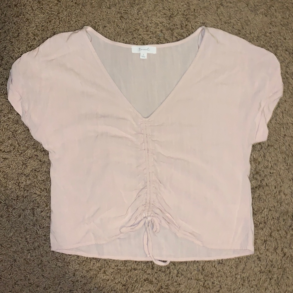 Light pink blouse